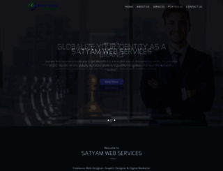 satyamwebservices.com screenshot
