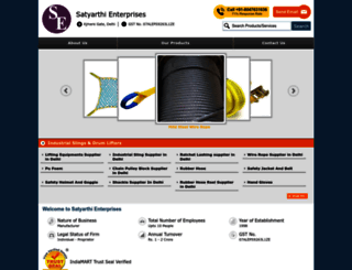 satyarthienterprises.com screenshot
