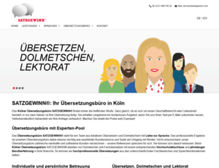 satzgewinn.com screenshot