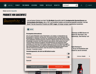 saucenfritz.de screenshot