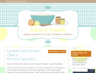 saucyjossie.com screenshot