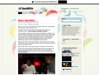 saudalito.wordpress.com screenshot