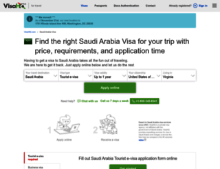 saudi-arabia.visahq.com screenshot