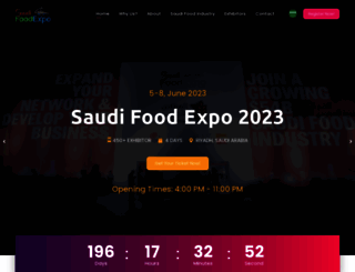 saudifoodexpo.com screenshot