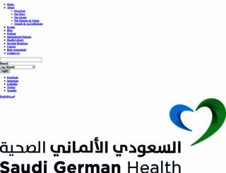 saudigermanhealth.com screenshot