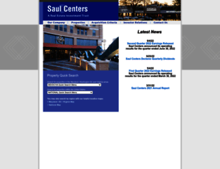 saulcenters.com screenshot