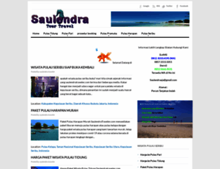 saulendratraveler.com screenshot