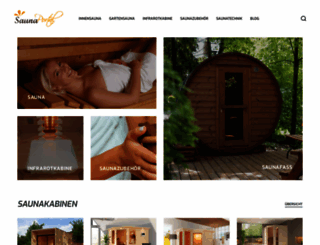 sauna-portal.com screenshot