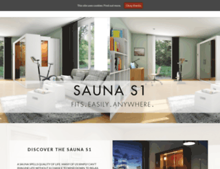 sauna-spa.co.uk screenshot