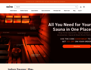 saunas.com screenshot