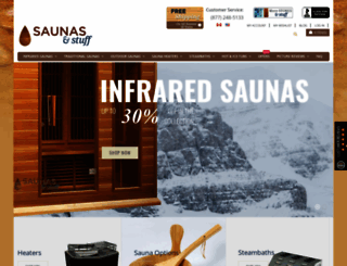 saunasandstuff.com screenshot
