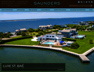 saunders.com screenshot
