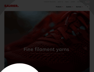 saurer.com screenshot