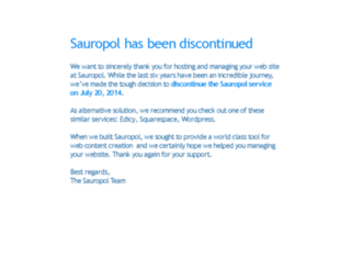 sauropol.com screenshot