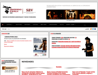 sav.us.es screenshot