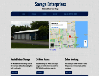 savage-enterprises.com screenshot