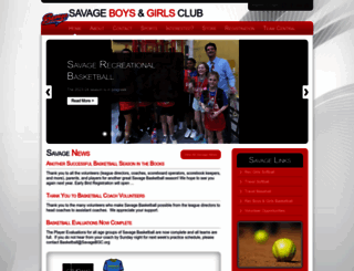 savagebgc.org screenshot