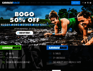 savagerace.com screenshot