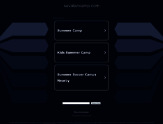 savalancamp.com screenshot