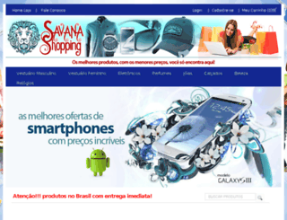 savanashopping.com.br screenshot
