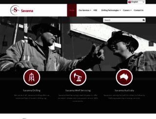 savannaenergy.com screenshot