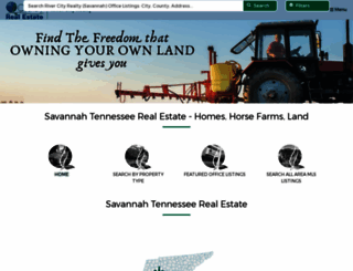 savannah-tn-realestate.com screenshot
