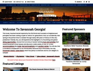 savannah.com screenshot