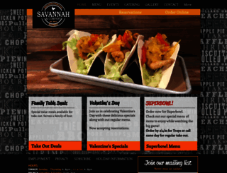 savannahandco.com screenshot