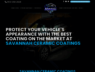 savannahceramiccoatings.com screenshot