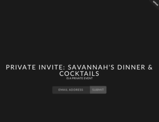 savannahoc.splashthat.com screenshot
