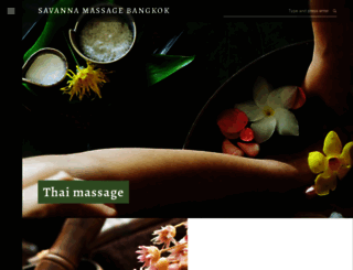 savannamassagebangkok.com screenshot