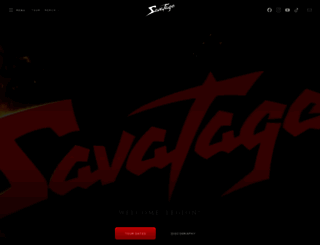 savatage.com screenshot