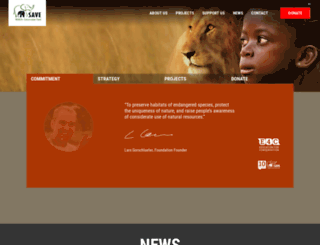 save-wildlife.org screenshot