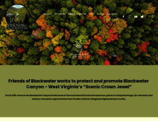 saveblackwater.org screenshot