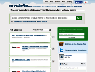 savebrite.com screenshot
