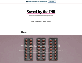 savedbythepill.wordpress.com screenshot