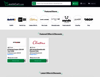 saveincart.com screenshot