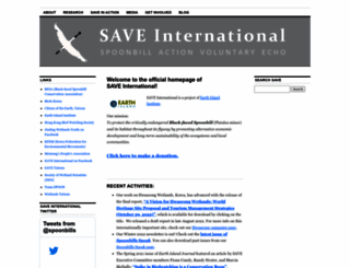 saveinternational.org screenshot