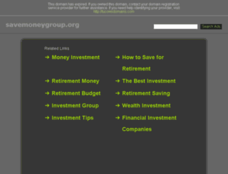 savemoneygroup.org screenshot