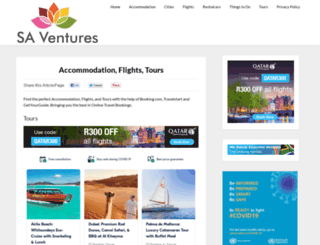 saventures.co.za screenshot