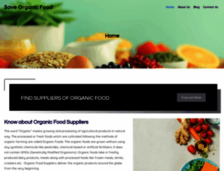 saveorganicfood.org screenshot