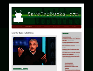 saveourbucks.com screenshot
