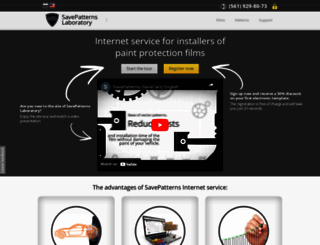 savepatterns.com screenshot