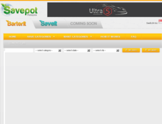 savepot.com.my screenshot