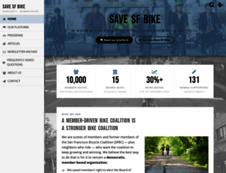 savesfbike.org screenshot