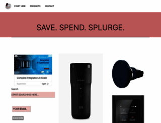 savespendsplurge.com screenshot