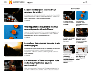 saveursetpassions.com screenshot