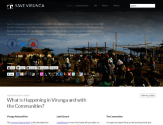 savevirunga.com screenshot