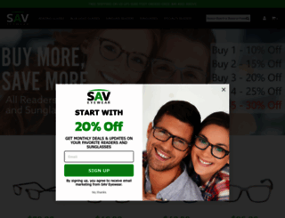 saveyewear.com screenshot