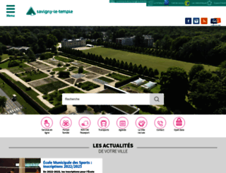 savigny-le-temple.fr screenshot